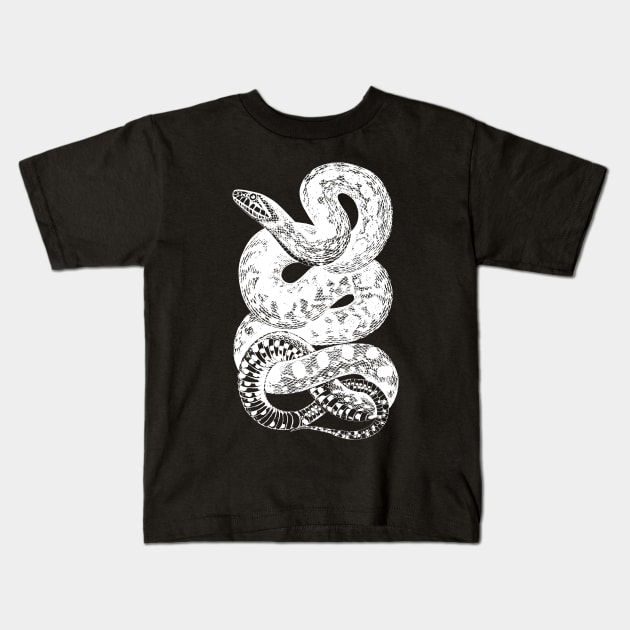 Snake Kids T-Shirt by Motivational_Apparel